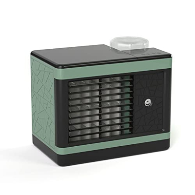 ERTUO Ventilatore Portatile per condizionatore d'Aria, Dispositivo di Raffreddamento Piccolo e Leggero con 3 modalità di velocità della Ventola con Sp