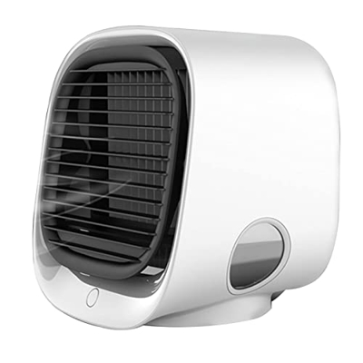 fikujap Ventola del condizionatore d'Aria per Aria refrigeratore Desktop da 300 ml Piccola Ventola per la scrivania USB per la Ventola ad Aria 3 veloc