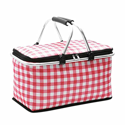 FSYGRHY 29L Pieghevole Picnic Campeggio Cesto Completo Shopping Refrigeratore for la casa Camping Store Basket Basket Outdoor Camping Picnic (Color :  precio