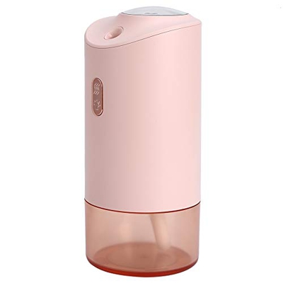 FOLOSAFENAR Umidificatore da 300 ml, umidificatore d'Aria Mini umidificatore Mini Piccolo per Camera da Letto/casa/Ufficio(Rosa)