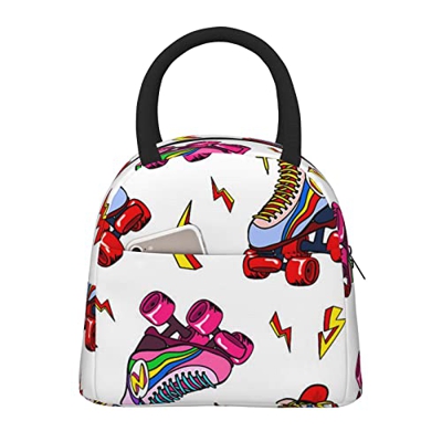 Borsa termica per il pranzo da donna, ampia apertura isolata, impermeabile, termica a prova di perdite, per uomini, ragazze, bambini, attività all'ape