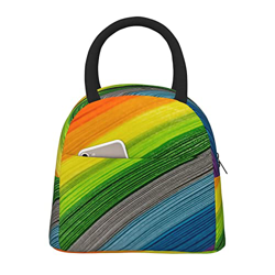 Borsa termica per il pranzo da donna, ampia aperta, isolata, impermeabile, impermeabile, a prova di perdite, per uomini, ragazze, bambini, attività da características