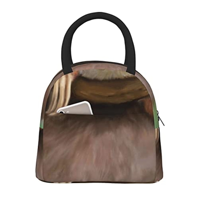 Borsa termica per il pranzo da donna, ampia apertura isolata, impermeabile, impermeabile, a prova di perdite, per uomini, ragazze, bambini, attività a