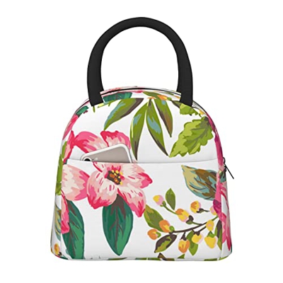 Borsa termica per il pranzo da donna, ampia aperta, isolata, impermeabile, impermeabile, a prova di perdite, per uomini, ragazze, bambini, attività al