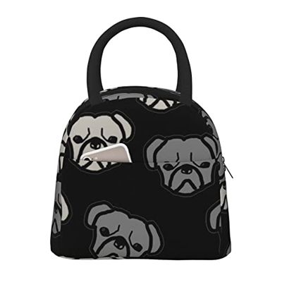 Borsa termica per il pranzo da donna, ampia apertura isolata, impermeabile, impermeabile, a prova di perdite, per uomini, ragazze, bambini, attività a