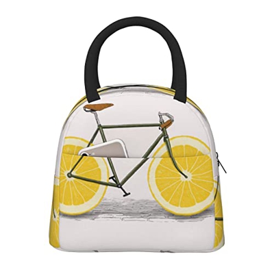 Borsa termica per il pranzo da donna, ampia aperta, isolata, impermeabile, impermeabile, a prova di perdite, per uomini, ragazze, bambini, picnic, lav