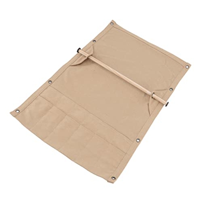 KTTGYRE Portaoggetti da Campeggio Borsa da Appendere Resistente all'Usura Design con Fori sospesi Borsa portaoggetti for stoviglie for Picnic (Color :