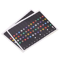 Adesivo in PVC a 2 colori per bilancia per ukulele precio