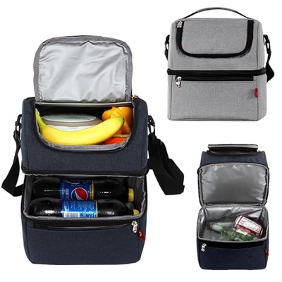 LvSenLin Borsa Termica da Campeggio Borse da Picnic Impermeabili Scatola da Pranzo a Prova di perdite Borsa Termica Portatile Zaino da Frigorifero iso