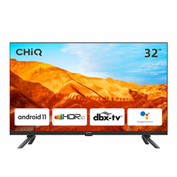 CHiQ L32G7LX,TV 32 Pollici Smart TV (80 cm), 2022 TV con Android 11, Frameless TV, Netflix, Prime Video, Youtube, HDR10, 2.4/5G Wi-Fi, Bluetooth5.0, C en oferta