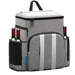 NAJING Borsa Termica per Zaino Impermeabile Isolata a Tenuta Stagna, Borsa Termica Leggera e Morbida da Spiaggia per Uomini e Donne al Lavoro, Pranzo, características