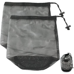 Stuck a Maglie 2 Pcs Nylon Borse Cool Di Archiviazione Durevole Mesh Storage Per Viaggiare in Campeggio. en oferta