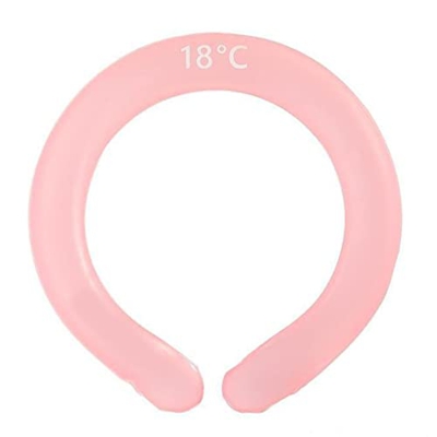 Tubo di Raffreddamento del Collo Wedable Raffreddamento Involucri per Le Mani in Riscaldamento Estivo Free Pack Cold Coolier - Pink