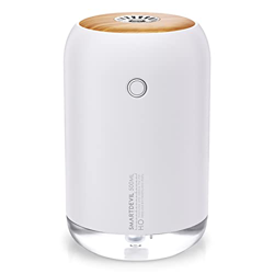 SMARTDEVIL Umidificatore, 500ml Mini Umidificatore Portatile，Auto Spegnimento Senza Acqua e 2 Modalità Nebulizzazione Regolabile, Super Silenzioso，Per precio
