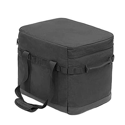 perfk Borsa da campeggio di grande capacità, contenitore portatile per stoviglie in tessuto Oxford Cestino da picnic per scuola di escursionismo turis