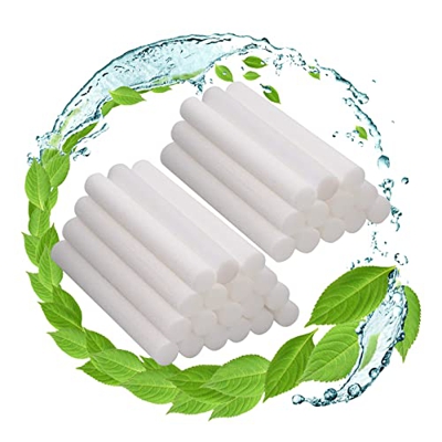 Bastoncini per Umidificatore, Umidificatore di Cotone di Ricambio, 30 Pezzi Stoppini per Filtro per Umidificatori Portatili Personali Alimentati Trami