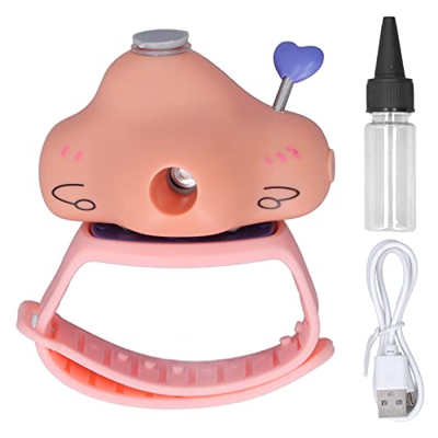 Tnfeeon Umidificatore HandFan, Orologio Umidificatore per Bambini Mini con Umidificatori USB Desktop(Rosa)