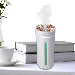 Pomrone Mini Umidificatore | Umidificatore per aromaterapia per Auto - Umidificatori Portatili purificatore d'Aria per Auto a Colori mutevoli, rinfres precio