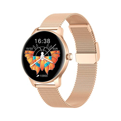 Smartwatch,Full Touch Orologio Donna con Bluetooth,Notifiche Polso Contapassi Calorie Tracker Modalità Sportive,Cardiofrequenzimetro Sonno e Monitorag características