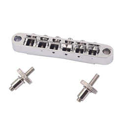 Guangcailun Chiave per strumenti elettrici installati a ponte per chitarra Parte sostituita Whammy Bar Raccordi aggiornati Piastra di trazione per cor precio