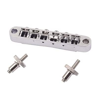 Guangcailun Chiave per strumenti elettrici installati a ponte per chitarra Parte sostituita Whammy Bar Raccordi aggiornati Piastra di trazione per cor