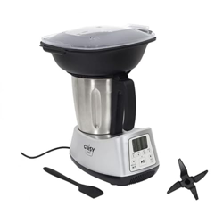 Yaloshop - Robot da cucina multifunzione collegato, robot da cucina, 12 funzioni, schermo LCD, bilancia integrata, ciotola in acciaio inox, applicazio precio