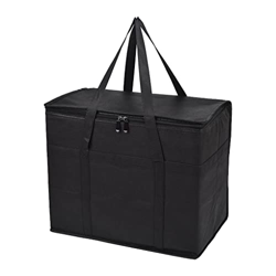 QOOEEDDS Borsa termica per alimenti Borsa termica per il freddo Portatile riutilizzabile Pieghevole per campeggio Escursionismo Picnic Organizer Borsa precio
