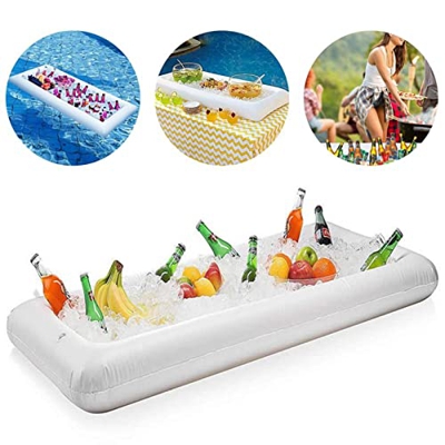 Gonfiabile Serve Insalata Buffet Ice Cooler Picnic Drink Table Party Camping