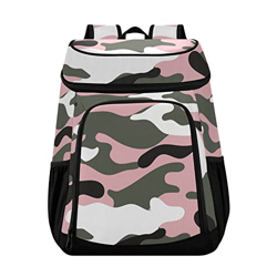 Zaino più fresco Impermeabile Beach Cooler Bag Camouflage Esercito Pranzo Zaino Leggero Campeggio Borse características