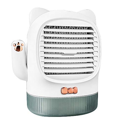 JUFUM Mini Dispositivo di Raffreddamento Portatile di Condizionamento d'Aria di Aromaterapia di Ricarica