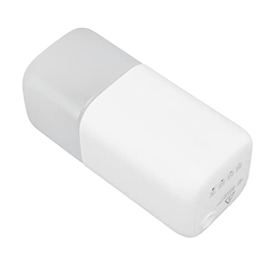 Diffusore di olio essenziale, batteria rimovibile 150 ML Umidificatore per olio d'aria di nebulizzazione per riscaldamento per la casa(bianco)