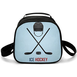 Sacco Per Il Pranzo Sport Di Hockey Su Ghiaccio Pranzo Al Sacco Da Picnic A Tenuta Stagna Contenitore Per Pranzo Al Sacco Per Uomini, Adulti, Donne precio