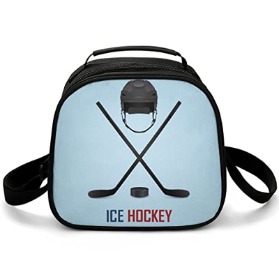 Sacco Per Il Pranzo Sport Di Hockey Su Ghiaccio Pranzo Al Sacco Da Picnic A Tenuta Stagna Contenitore Per Pranzo Al Sacco Per Uomini, Adulti, Donne