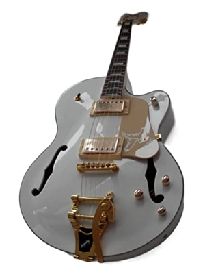 AURH skjos Bianco Mezzo Space Jazz Guitar Electric Guitars Acoustic String Guitars Guitar Strings Acciaio Acustico (Color : 38 Inches)