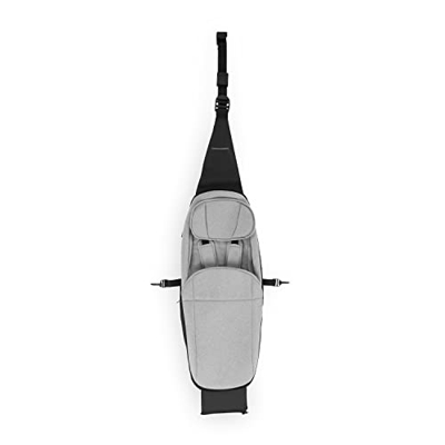 Hauck Seggiolino Per Rimorchio Bici Dryk Duo Baby Lounger, bebè 1-10 Mesi, coprigambe, cuscino, cintura 5 Punti, fissaggio Semplice, Grigio