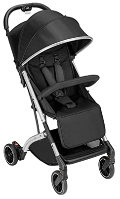 CAM Il Mondo del Bambino - art.832/T197 - Passeggino ultraleggero ed ultracompatto Compass 2.0 - ideale da 0 a 4 anni - chiuso si trasporta come un tr