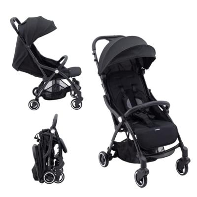 Hamilton by Yoop X1 Plus Passeggino Modello 2022 – Passeggino combinato 2 in 1 – Stroller premium con tecnologia MagicFold – Leggero, Compatto e Piegh