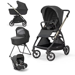 Inglesina AA51P0UPB Passeggino marca inglese Modello System Quattro Electa Darwin Upper Black, unica en oferta