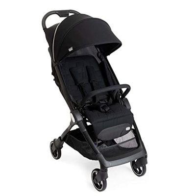 Chicco We Passeggino Leggero E Compatto Da 0 Mesi A 22 Kg, Passeggino Reclinabile, Nero, 86 x 48 x 101 Cm