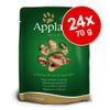 Set Risparmio! Applaws Buste in Brodo 24 x 70 g - Filetto di Tonno e Abramide