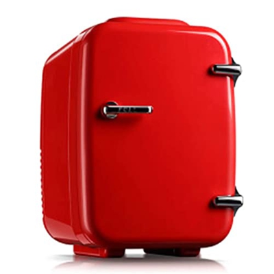 REKIRO Mini frigo di Bellezza, AC/DC Reliormentato termoelettrico Portatile e Caldo for Cura della Pelle, Smalto, sieri, Creme, Creme, Toner, Crema So