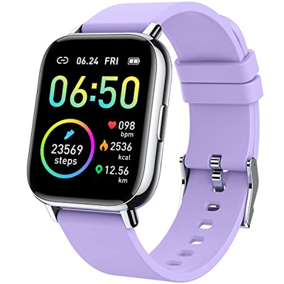Smartwatch, Orologio Fitness Uomo Donna 1,69'' Touch Schermo Smart Watch con Contapassi/Cardiofrequenzimetro/Cronometro, Sportivo Fitness Tracker Impe