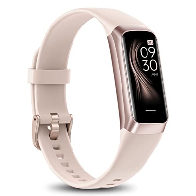IMFRCHCS Smartwatch Uomo Donna, Schermo AMOLED 1.10'', Orologio Smartwatch con Saturimetro, Contapassi, Cardiofrequenzimetro da polso, Orologio Fitnes