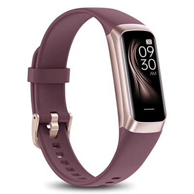 IMFRCHCS Smartwatch Uomo Donna, Schermo AMOLED 1.10'', Orologio Smartwatch con Saturimetro, Contapassi, Cardiofrequenzimetro da polso, Orologio Fitnes