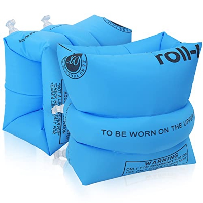 Braccioli Bambini Piscina Bracciolo Gonfiabile - ASHINER Fasce da Braccio Gonfiabili Bracciale Galleggiante da Nuoto Aiuti per Bambini 2 a 6 Anni