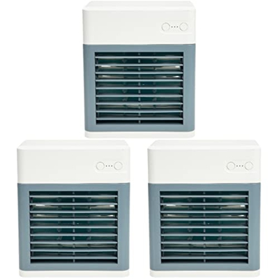 Veemoon 3 Set Decorazione Ufficio Personale Raffreddamento Aria Delicato Condizionatore Portatile Adorabile Dispositivo di Raffreddamento Premium Vent