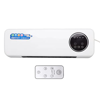 Ventilatore Caldo Freddo, Condizionatore D'aria da 1800 W con Temperatura a 3 Ingranaggi Riscaldatore Ad Alta Efficienza PTC in Ceramica Condizionator