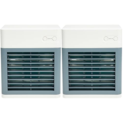 Veemoon 2 Set Usb Adorabile Condizionatore Desktop Premium Cooler Casa Scrivania Ufficio Mini Raffreddamento Personale Decorazione Regalo Ventilatore 