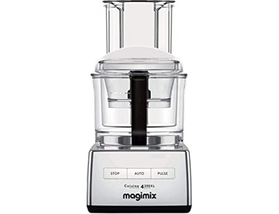 Magimix CS 4200 - Robot da cucina multifunzione in cromo lucido, prodotto in Francia