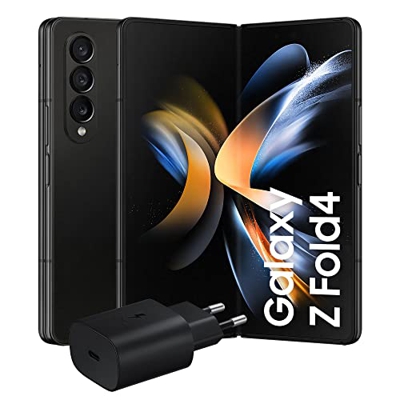 Samsung Galaxy Z Fold4 Smartphone 5G Caricatore incluso, Smartphone pieghevole Android SIM Free, 512GB, Display Dynamic AMOLED 2X 6.2”/7.6”1,2, Phanto